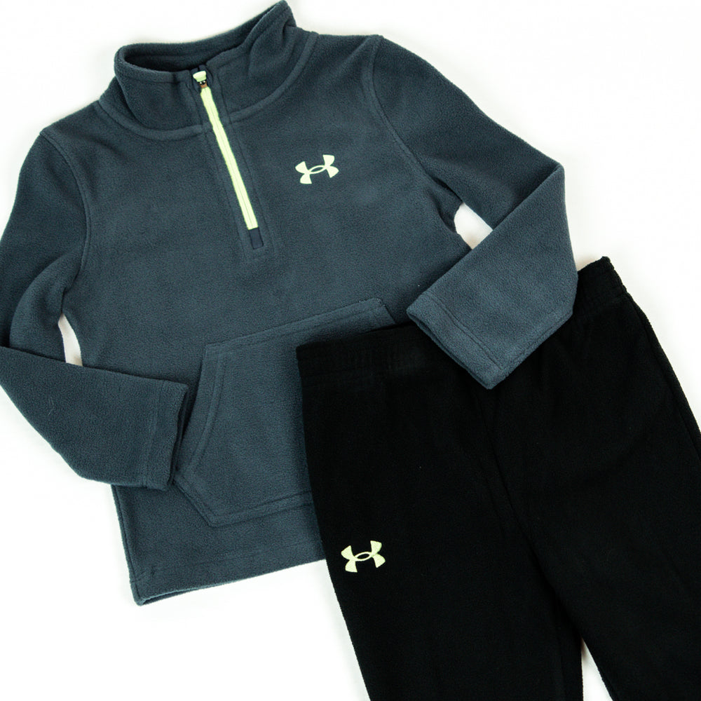 
                      
                        1/4 Zip Fleece Set | Downpour Grey
                      
                    