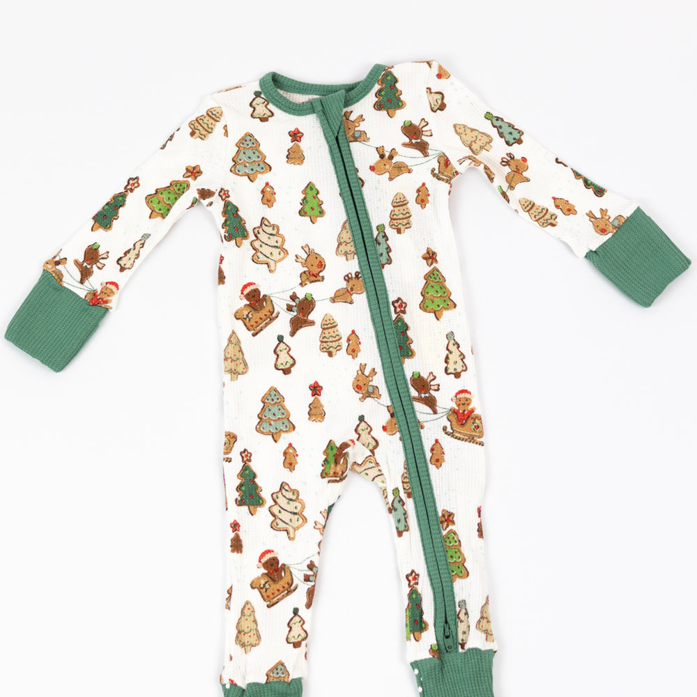 
                      
                        Angel Dear 2 Way Zipper Romper | Gingerbread Sleigh Ride
                      
                    