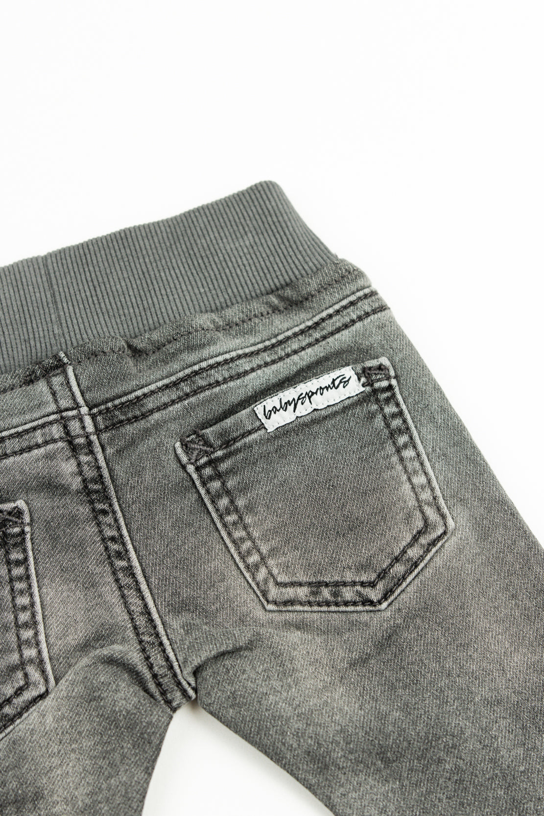 Babysprouts Denim Jeans | Gray Wash