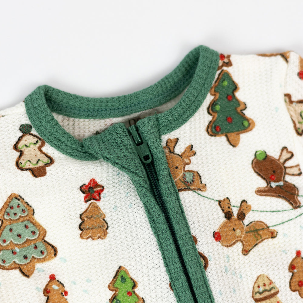 
                      
                        Angel Dear 2 Way Zipper Romper | Gingerbread Sleigh Ride
                      
                    