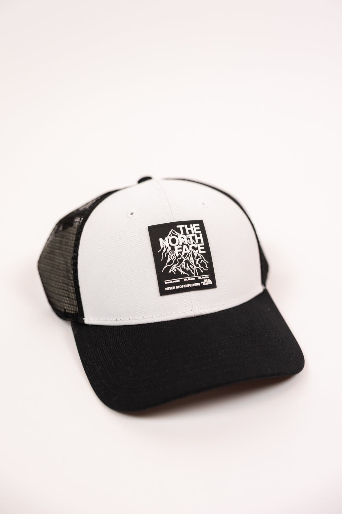 Graphic Mudder Trucker Hat | White/Black