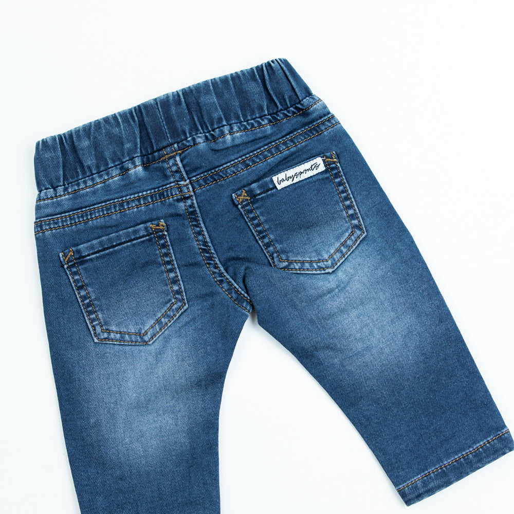 
                      
                        Babysprouts Denim Jeans | Mid Blue Wash
                      
                    