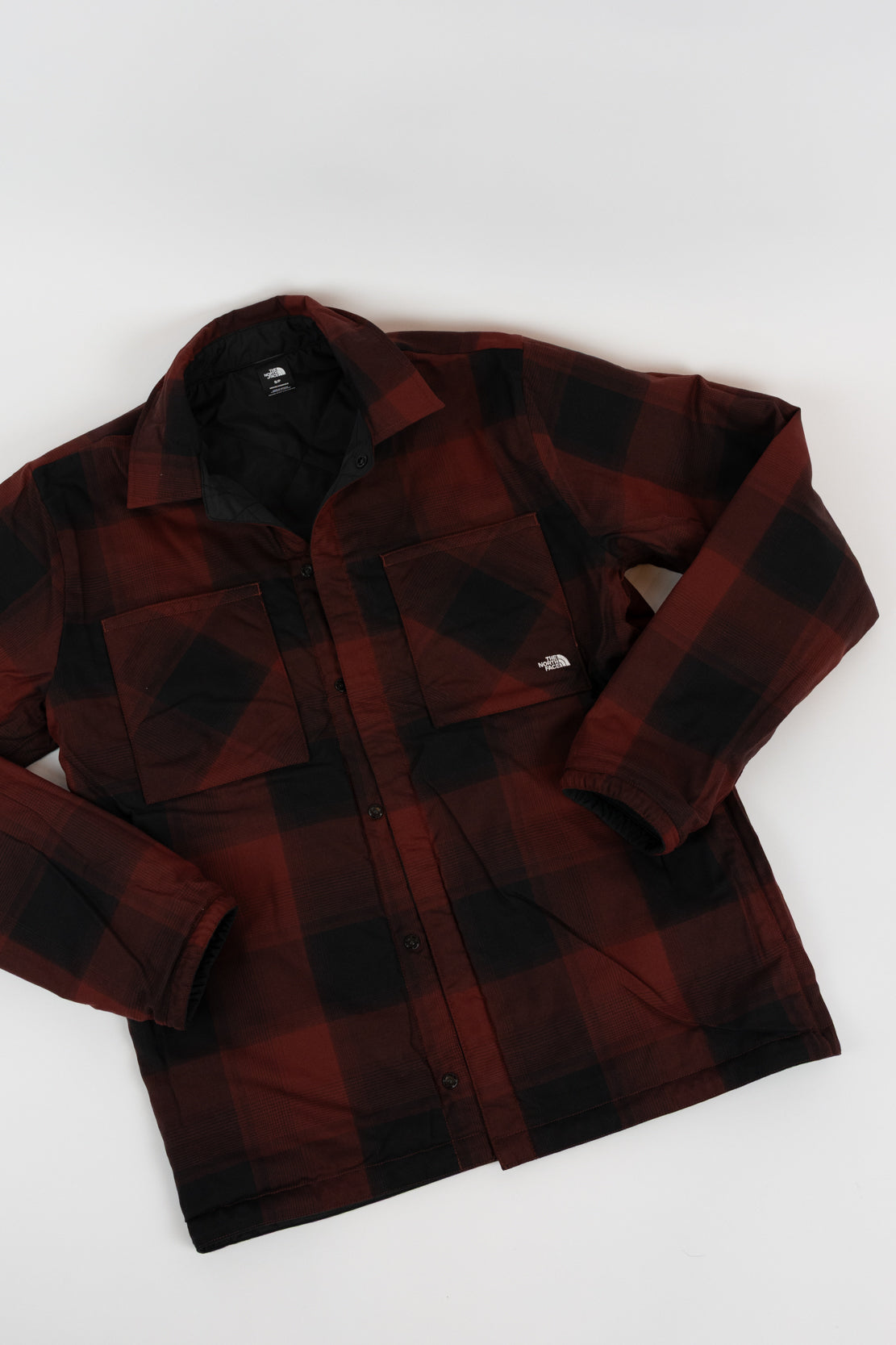 Men's Afterburner Insulated Flannel | Black/Sumac