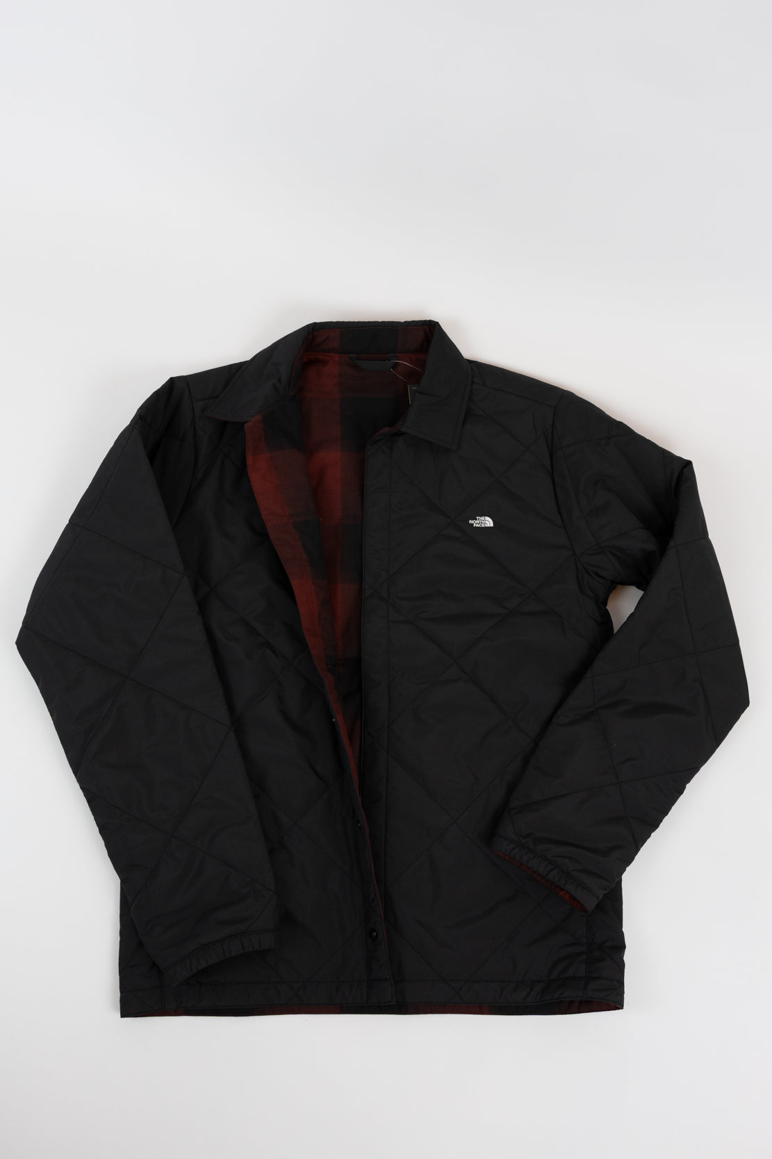 Men's Afterburner Insulated Flannel | Black/Sumac