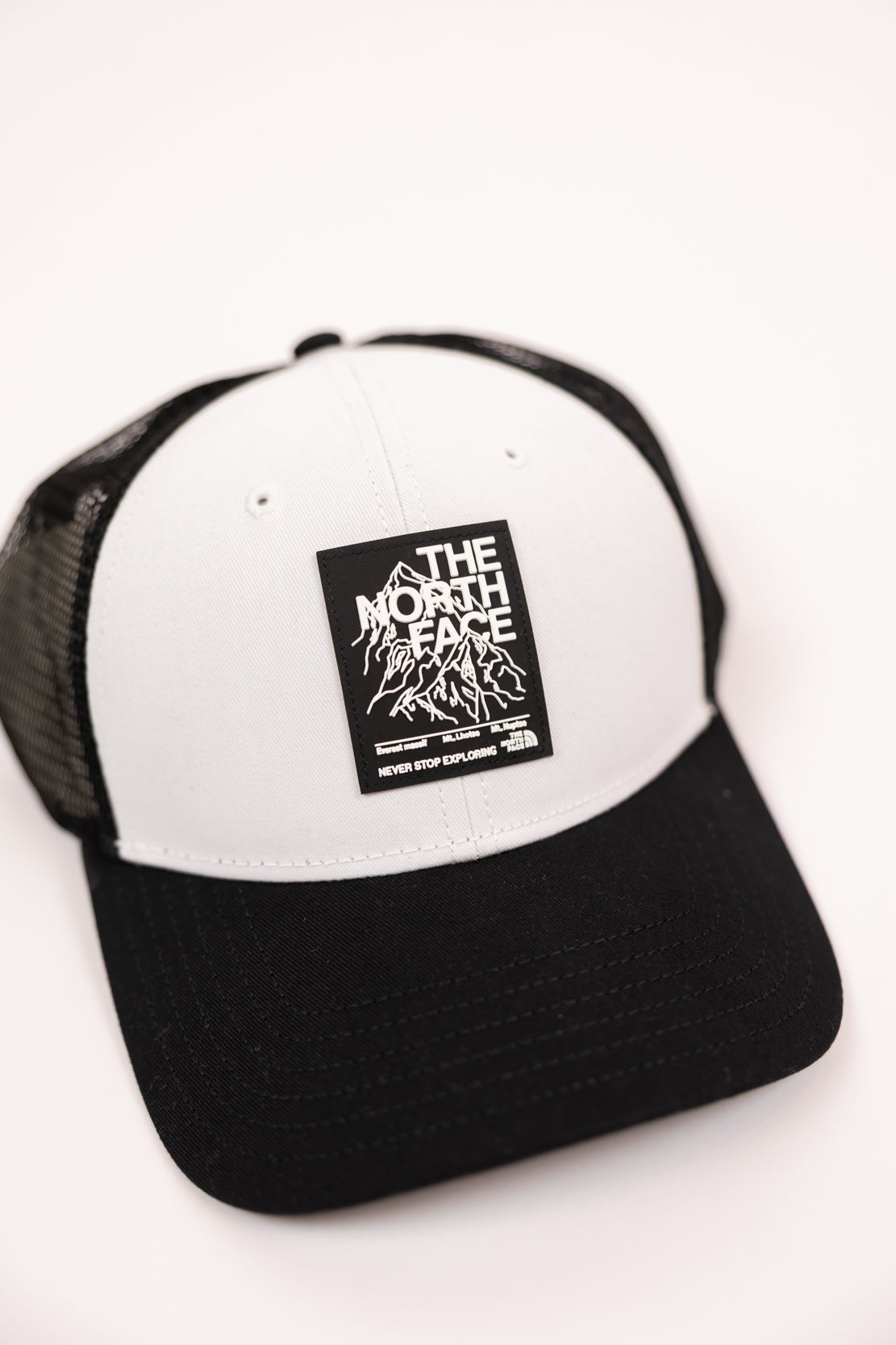 Graphic Mudder Trucker Hat | White/Black