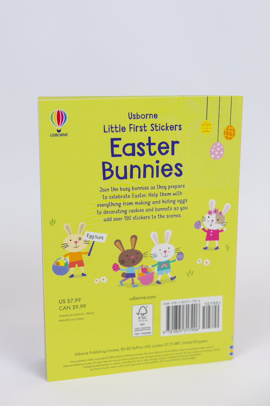 Little First Stickers Easter Bunnies