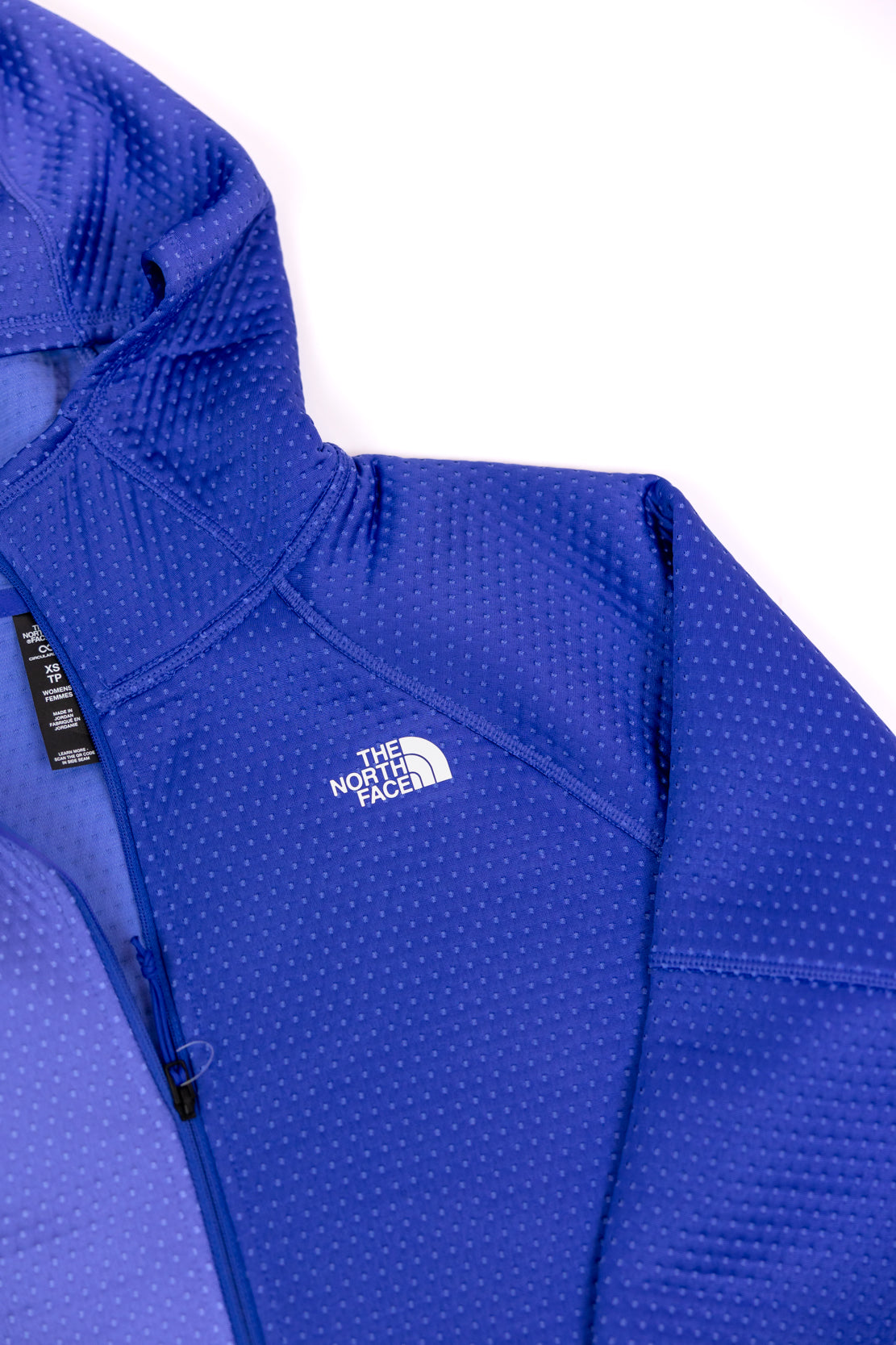 DOTKNIT Thermal Full-Zip Hoodie | Virtual Blue