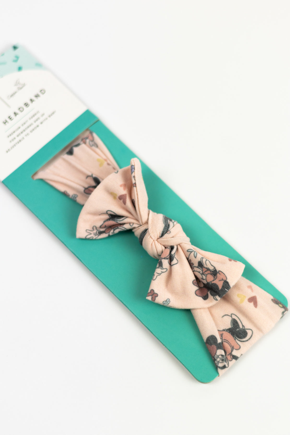 Copper Pearl Headband Bow | Minnie Mouse