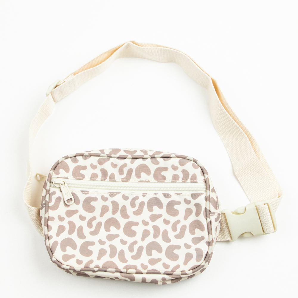 Babysprouts Mini Belt Bag | Lilac Leopard