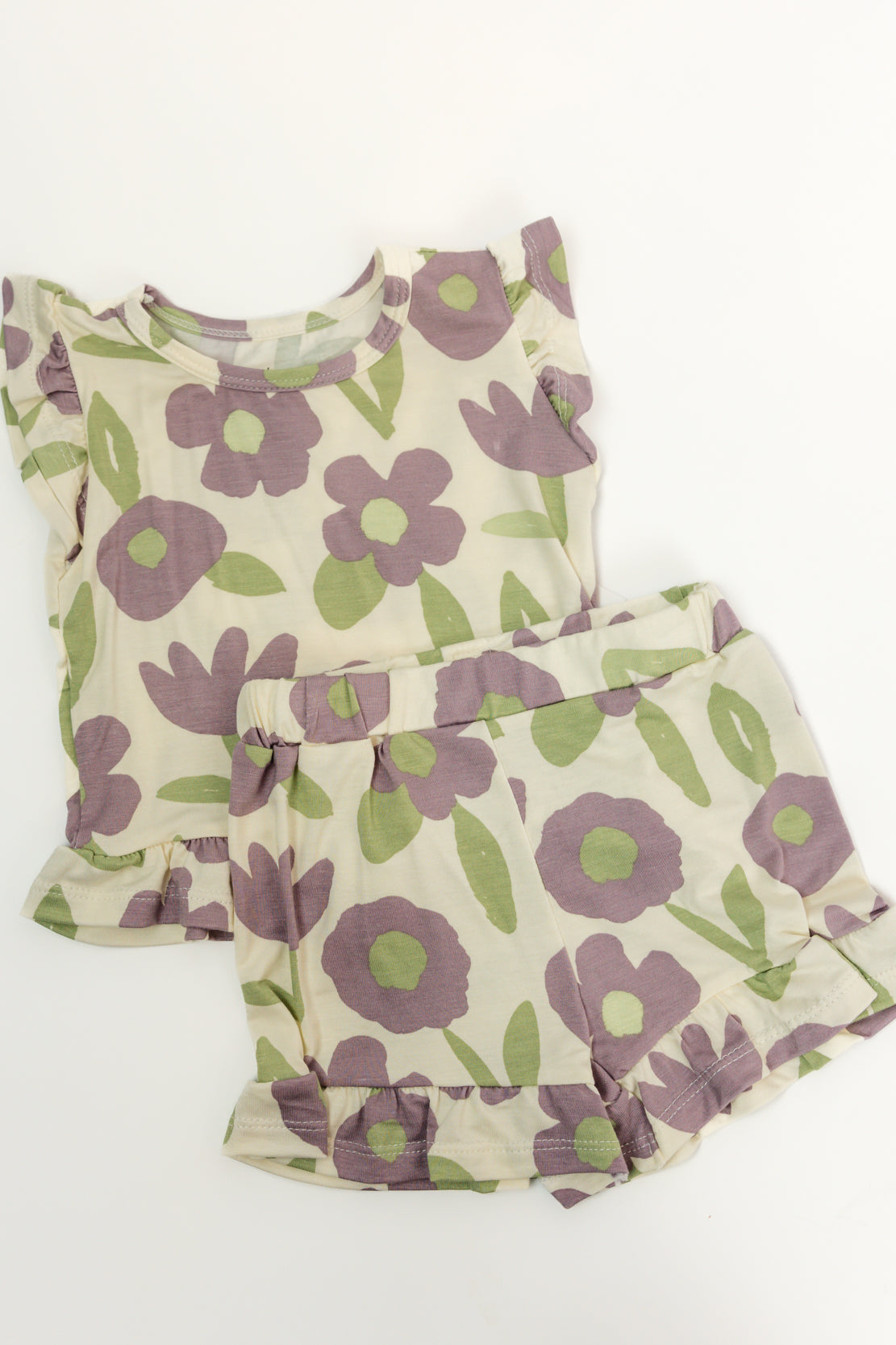 Ruffle 2pc. Set | Purple