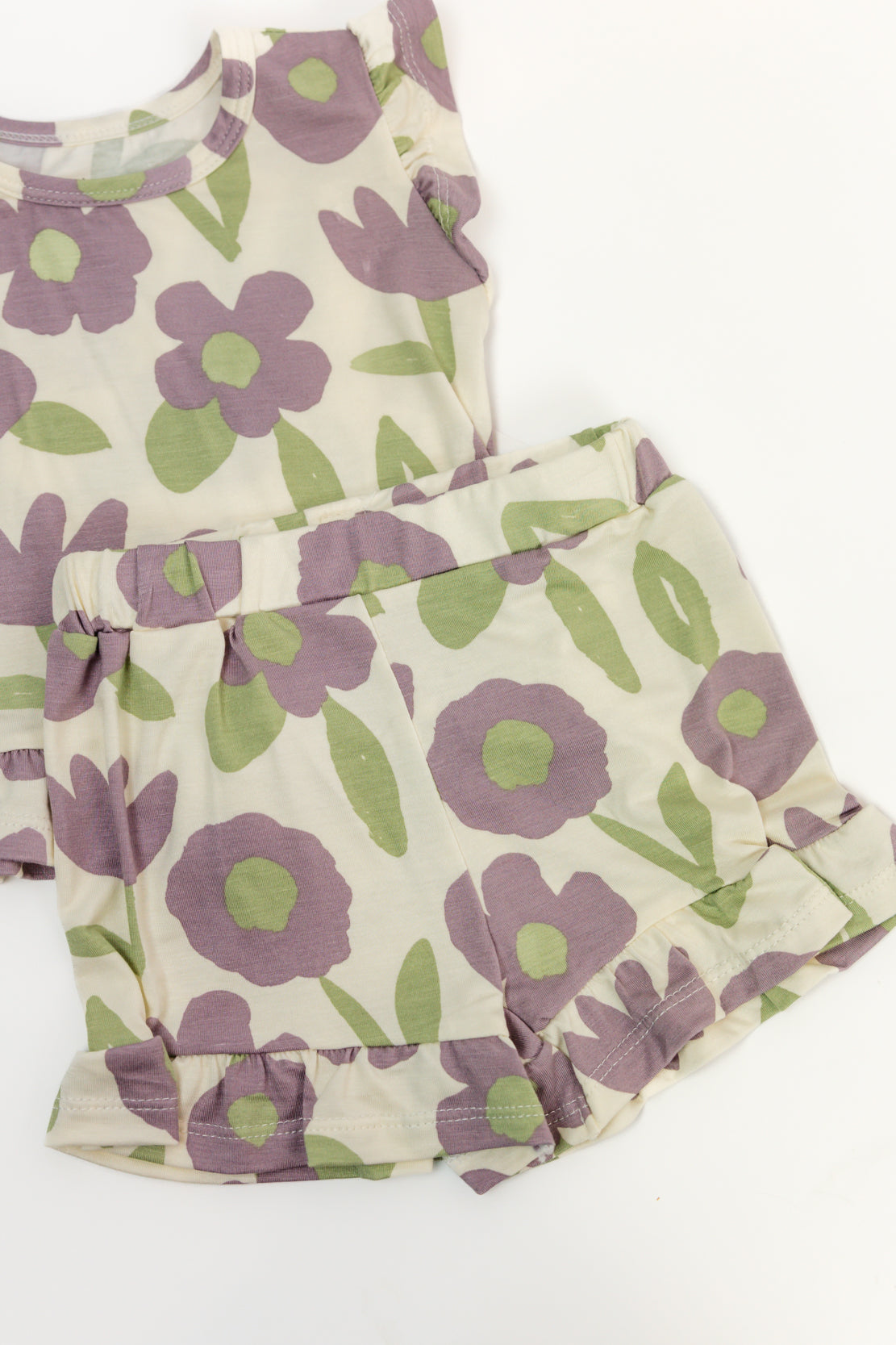 Ruffle 2pc. Set | Purple