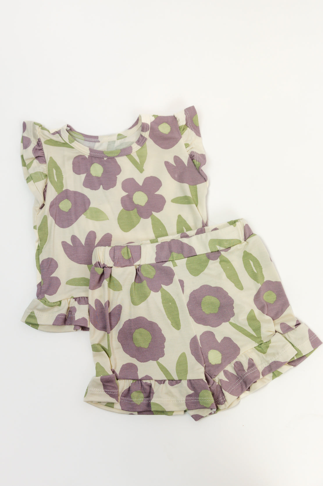 Ruffle 2pc. Set | Purple