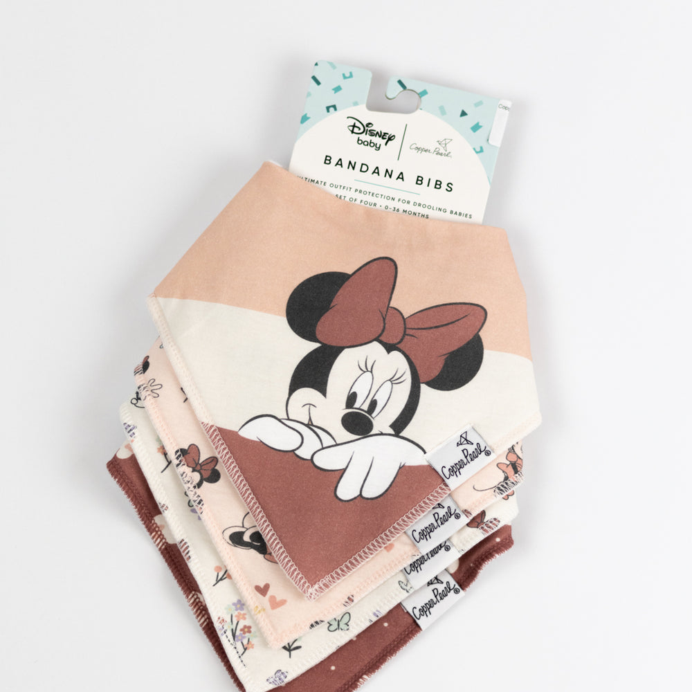 
                      
                        Copper Pearl Bib Set | Minnie Mouse
                      
                    