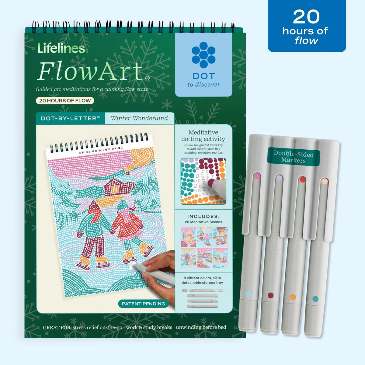 FlowArt Trace By Line | Winter Wonderland