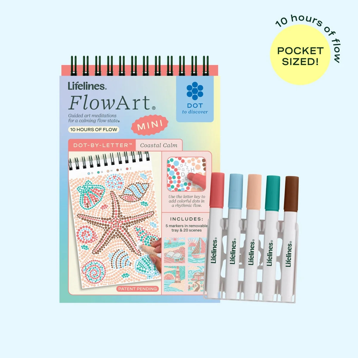Lifelines FlowArt Mini | Coastal Calm