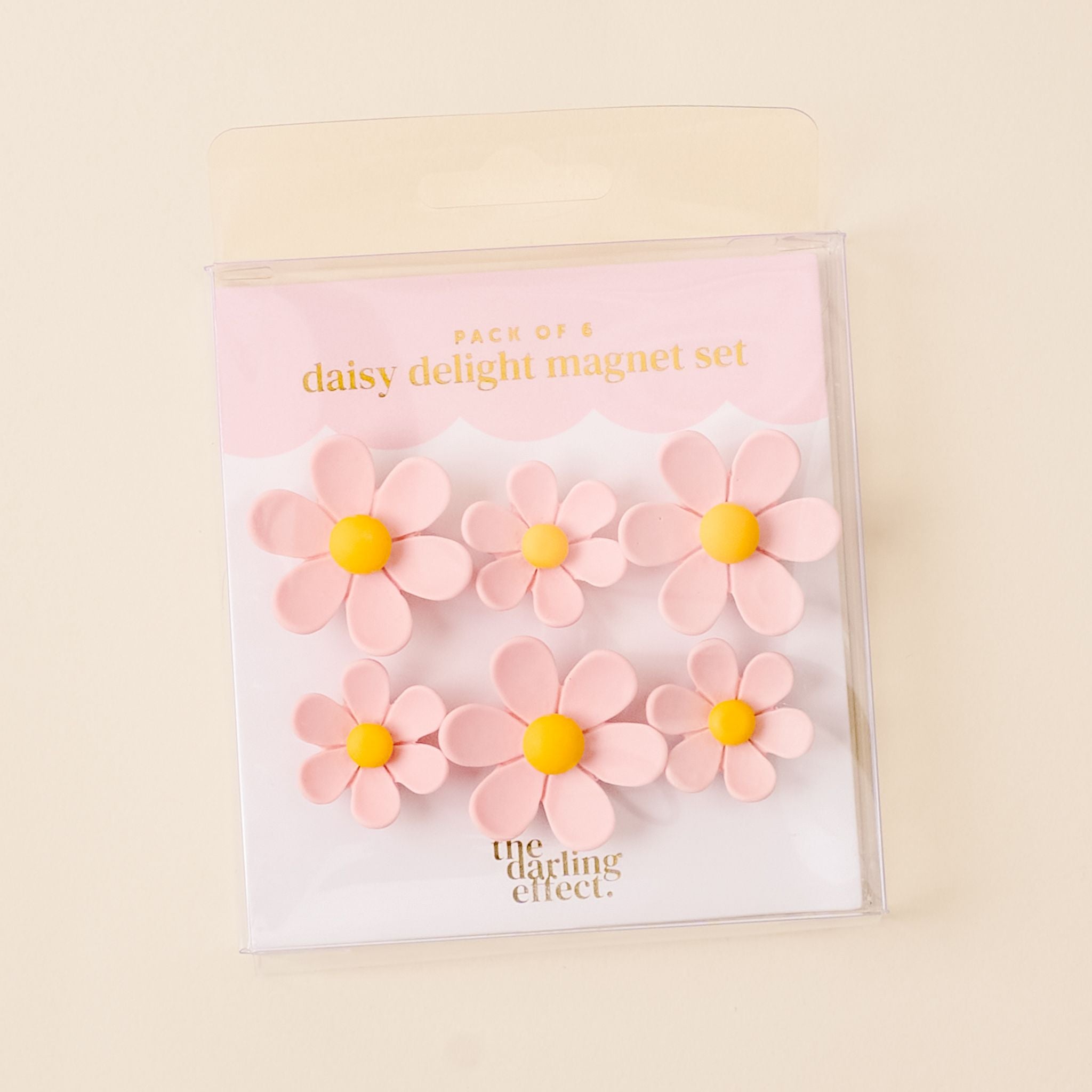 Daisy Delight Magnet Set | Pink