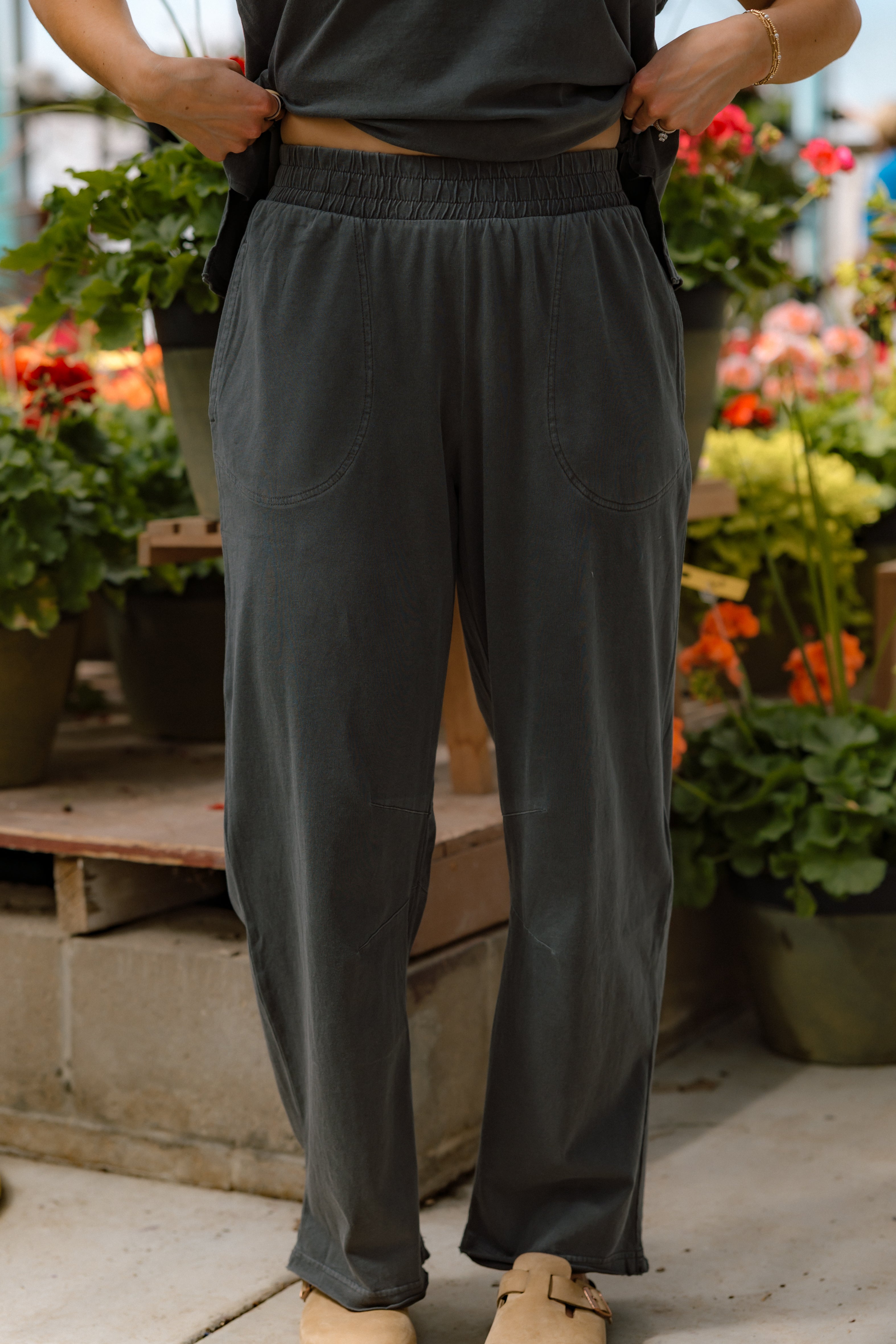 Rory Washed Barrel Set | Black