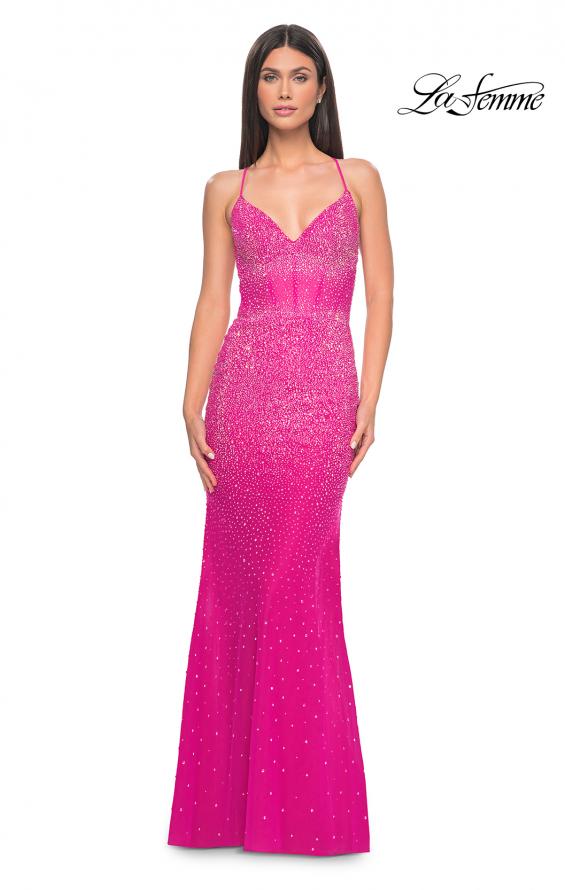 Prom Dress 32007 | Hot Fuchsia