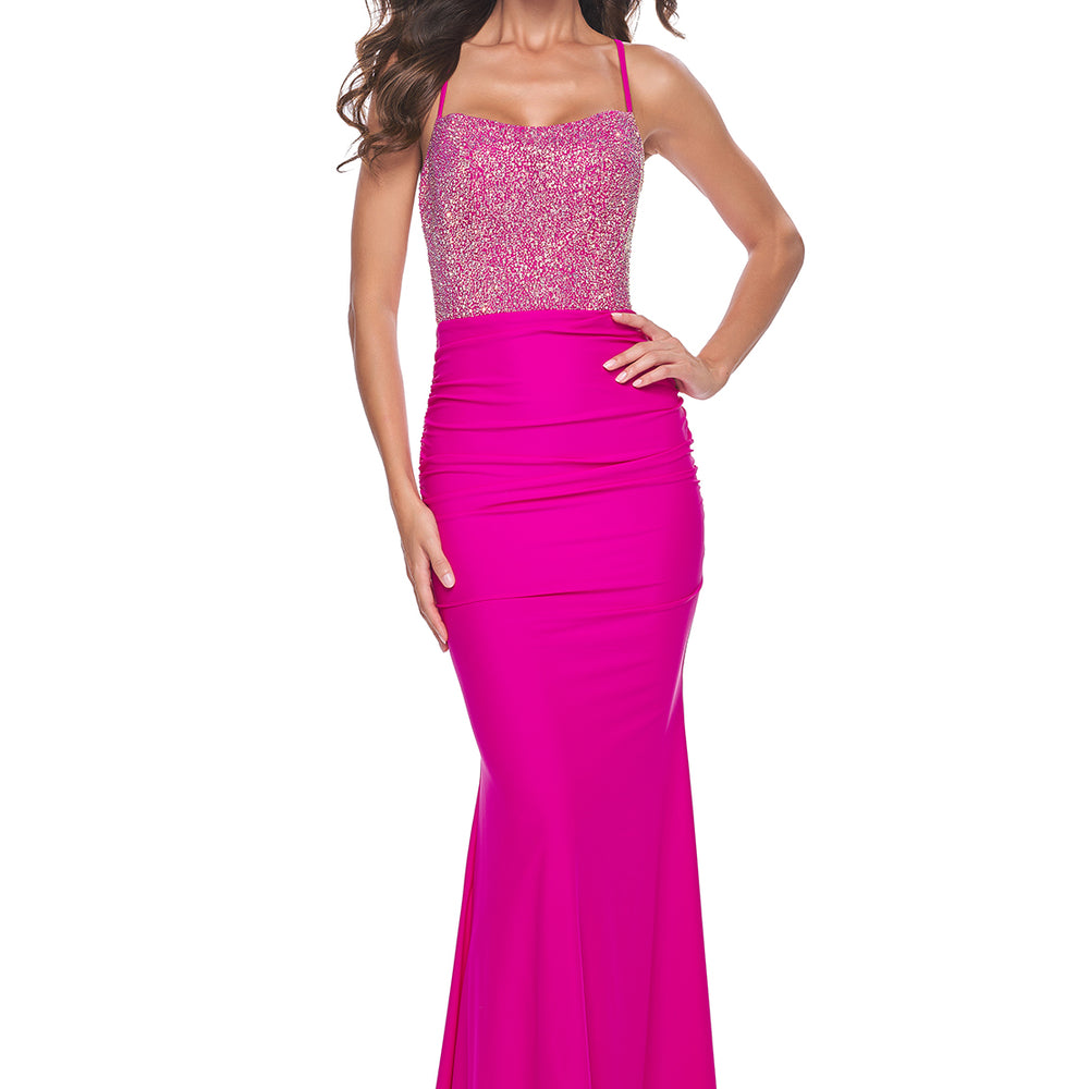 Prom Dress 32325 | Hot Fuchsia