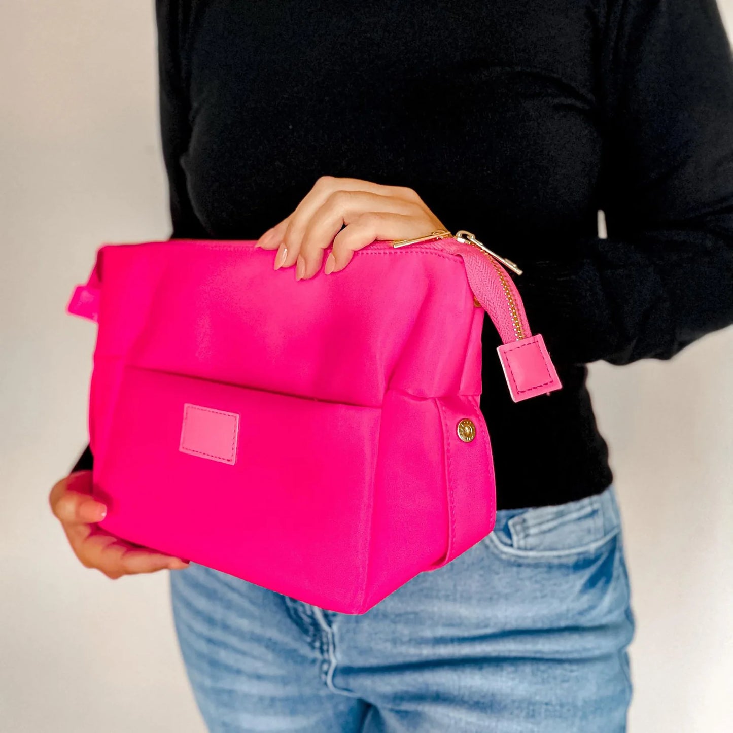 Cosmetic Bum Bag | Hot Pink