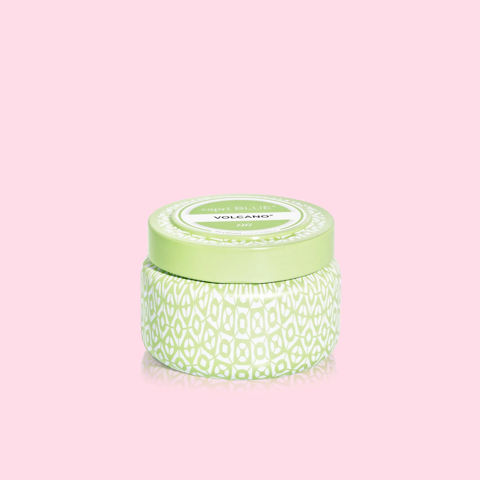 Capri Blue Iced Matcha Signature Printed Travel Tin 8.5oz. | Volcano