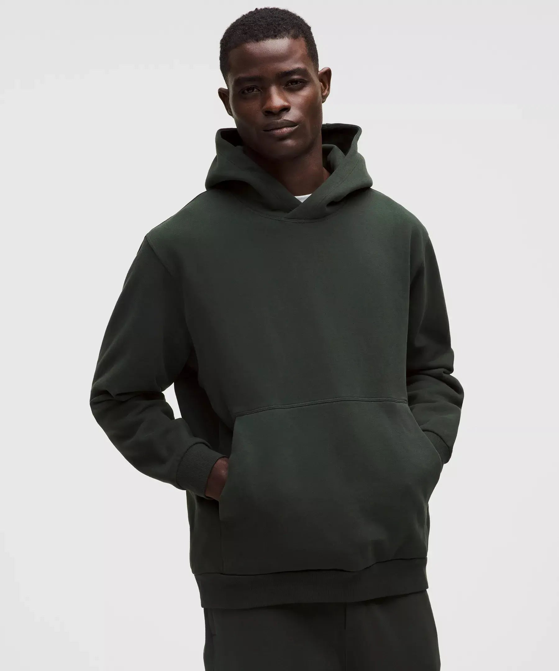 Men's Steady State Pullover Hoodie | Rainforest Green
