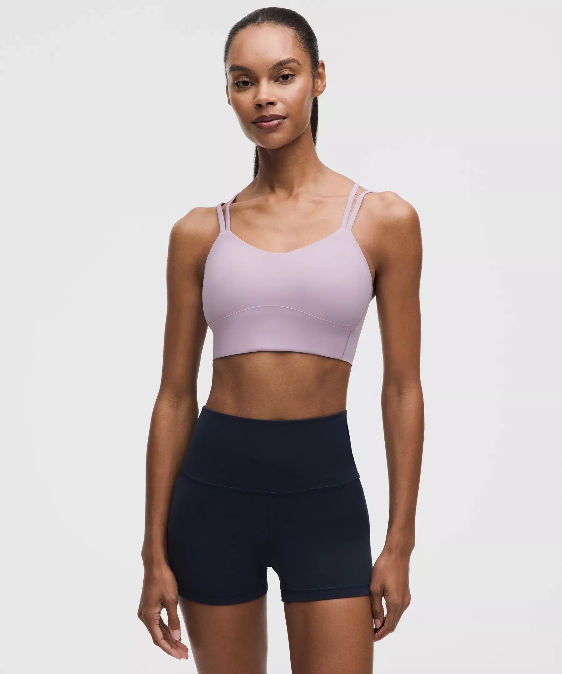 Like a Cloud Longline Bra *Light Support, B/C Cup | Lilac Play