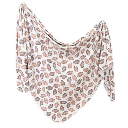 Copper Pearl Knit Swaddle Blanket Single | Blitz
