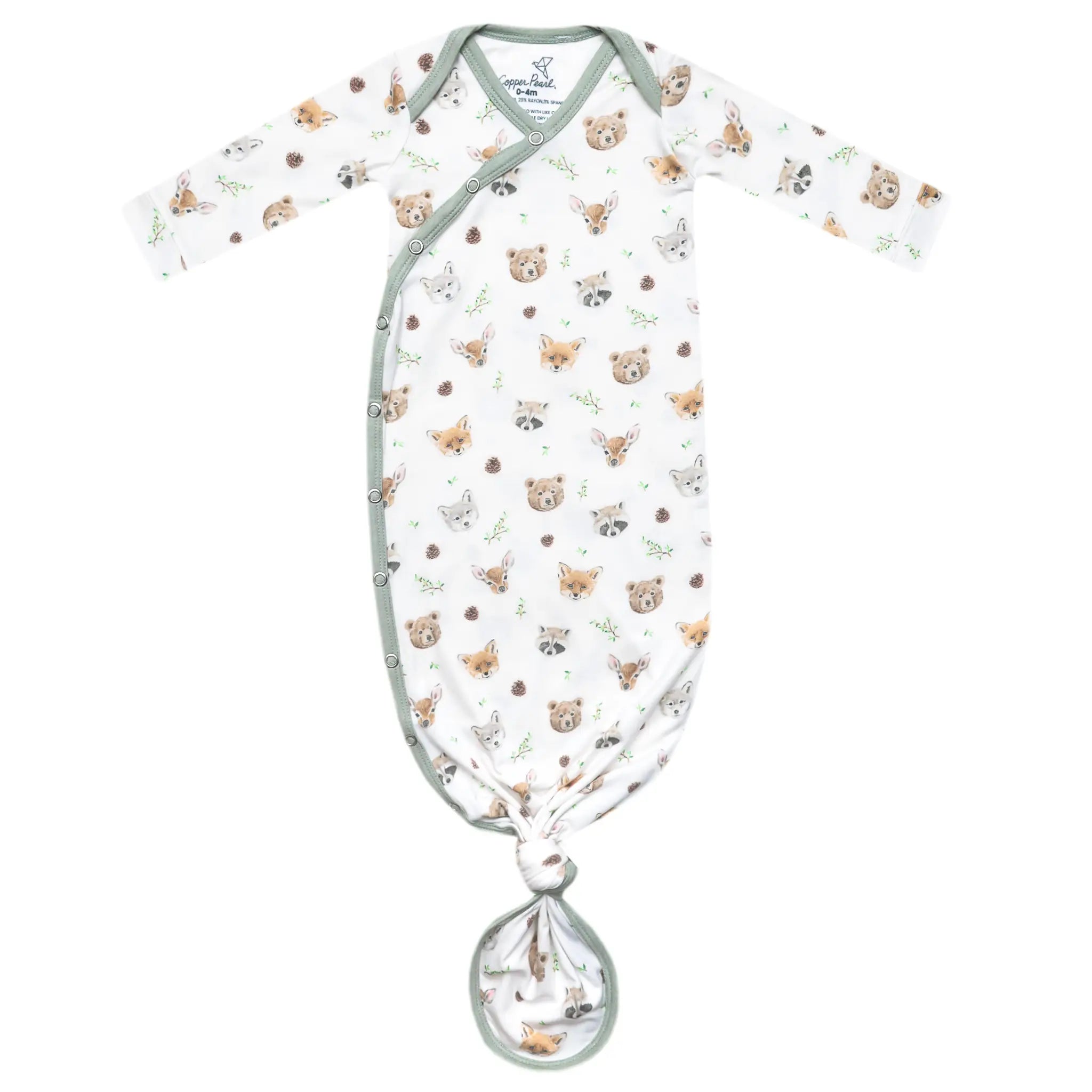 Copper Pearl Knotted Gown | Wilder