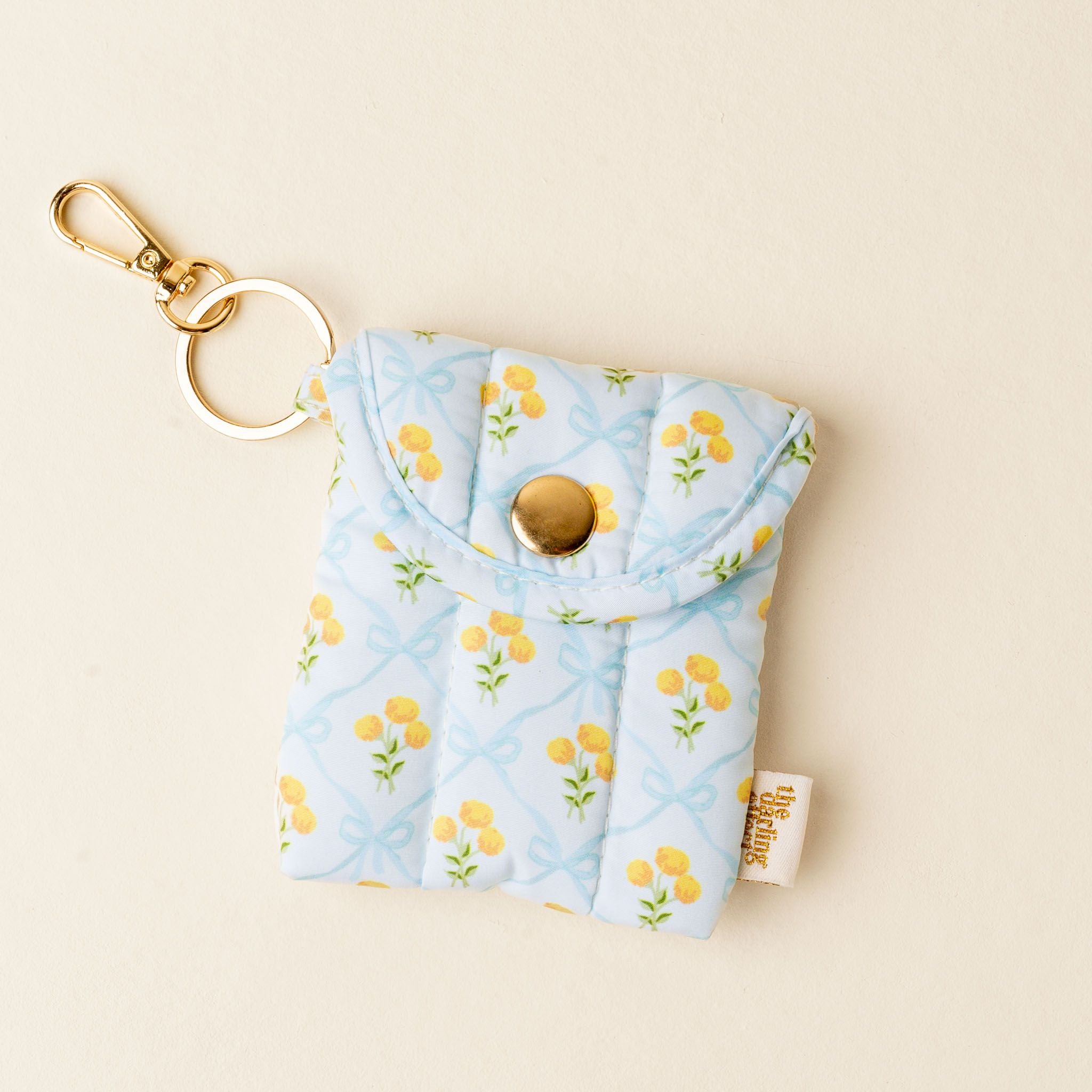 Puffy Earbud Case | Marigold Lane Blue