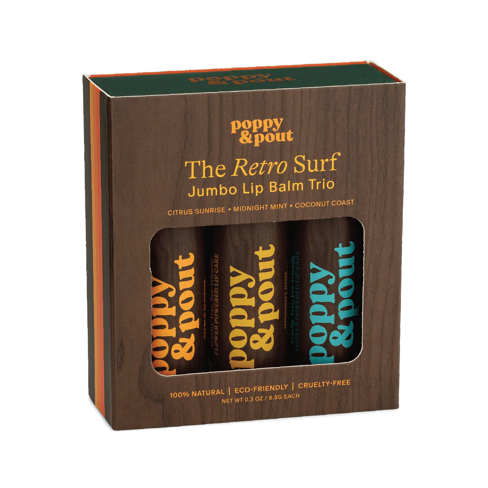Lip Balm Gift Set Trio | Retro Surf