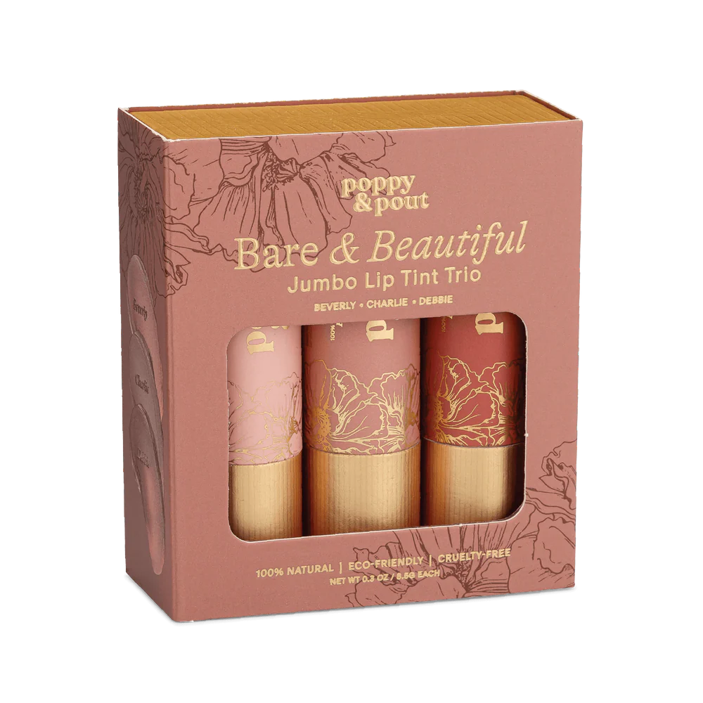Lip Tint Trio | Bare and Beautiful