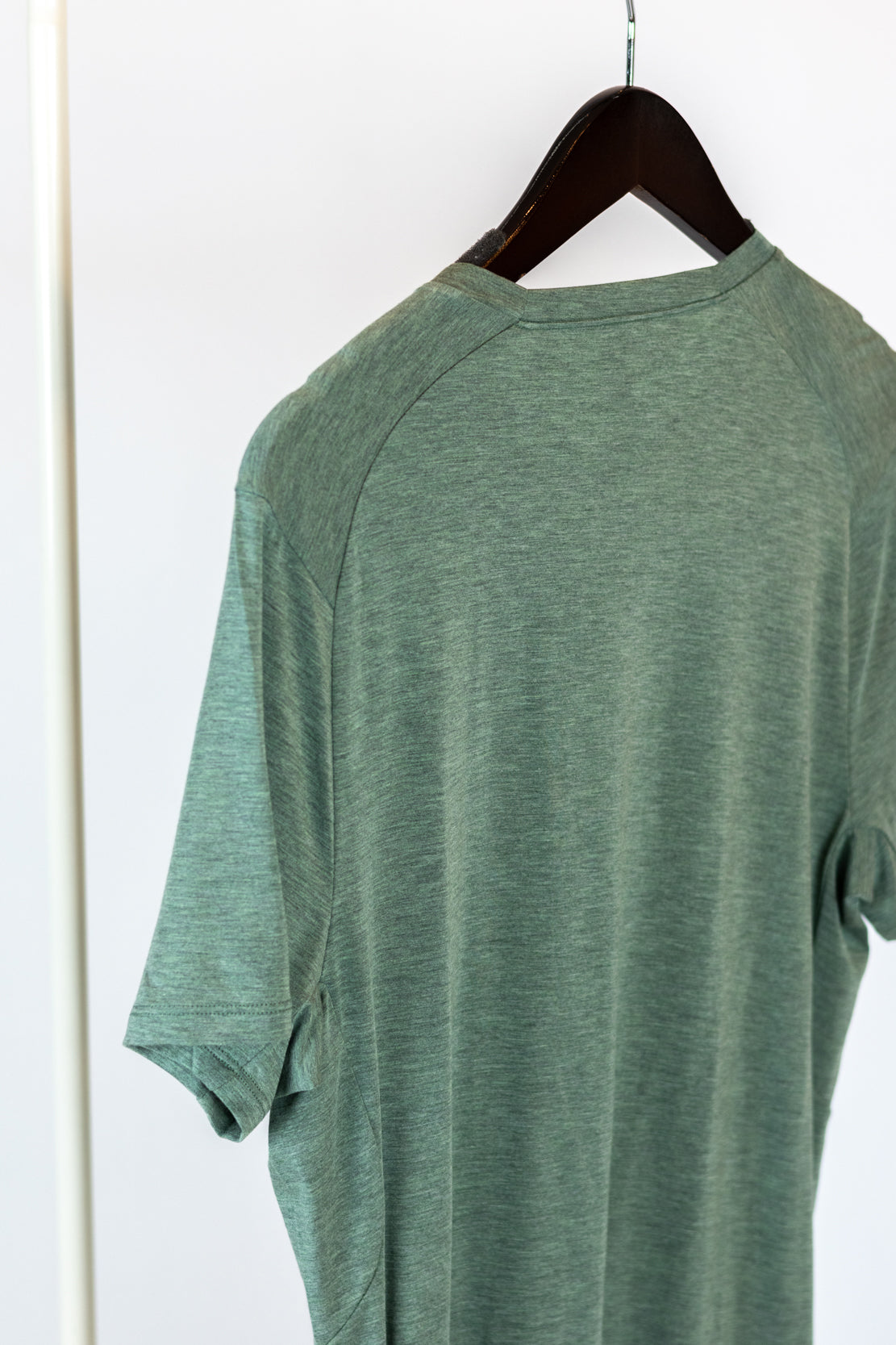 Men's Balancer Short-Sleeve Shirt | Heathered Grey Eucalyptus