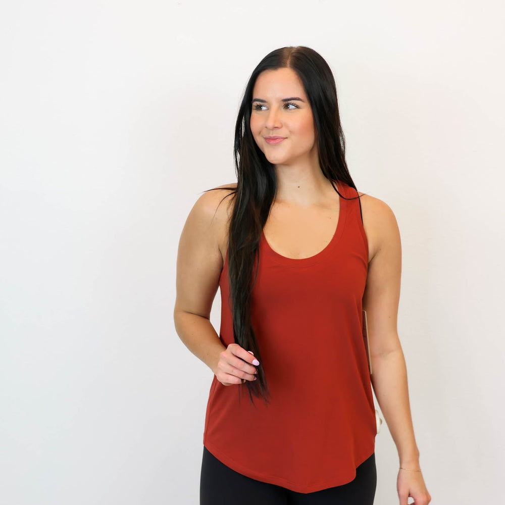 Love Tank Top | Terra Orange