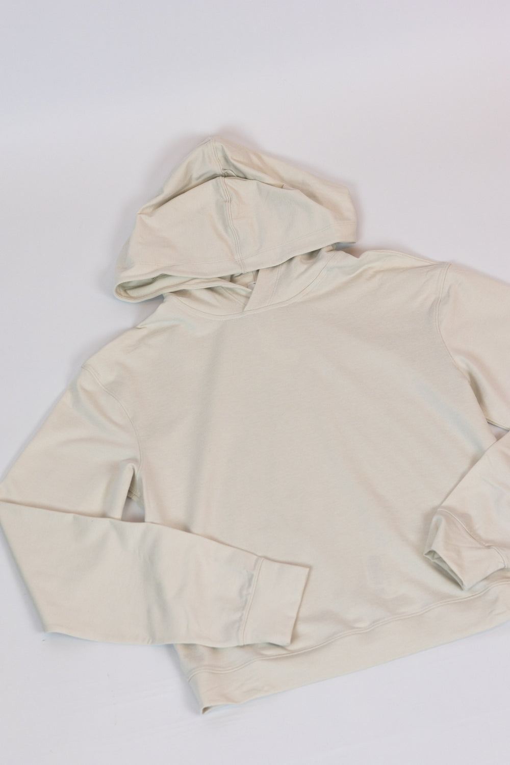 Soft Jersey Classic Fit Hoodie | Heathered Bone