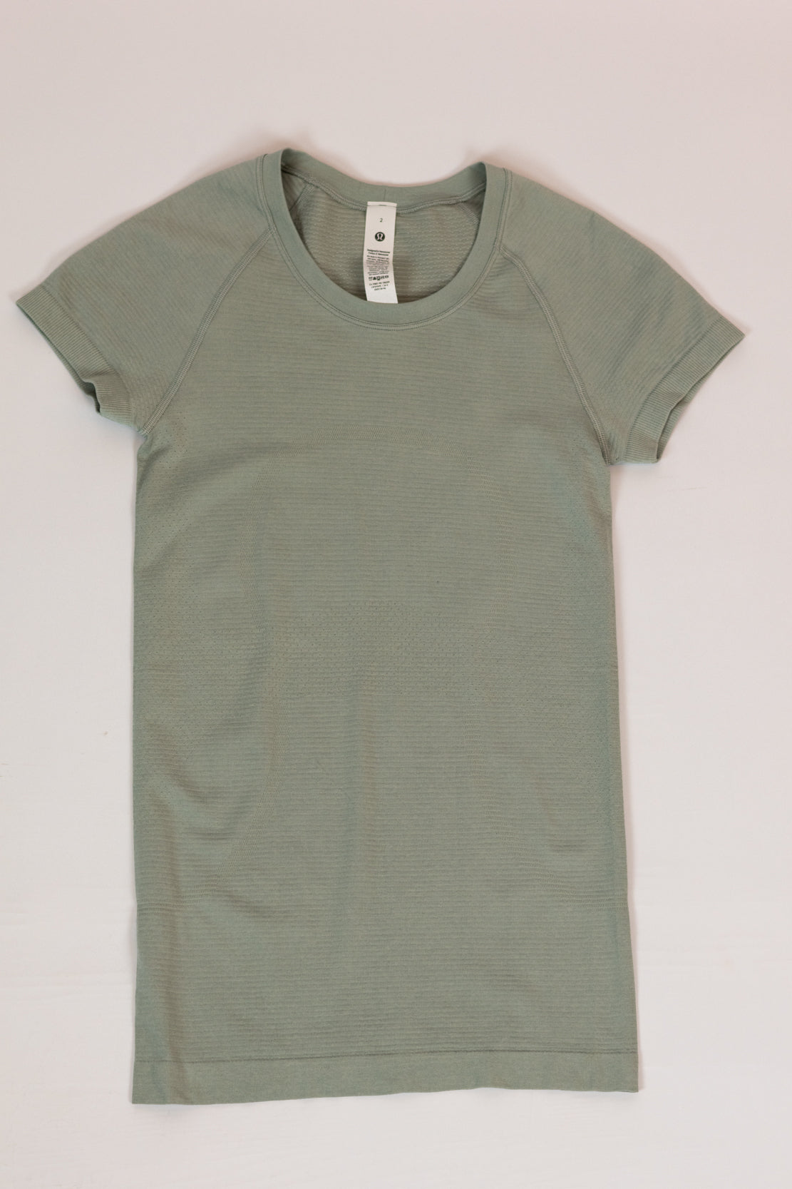 Swiftly Tech Short-Sleeve Shirt 2.0 | Jade Grey