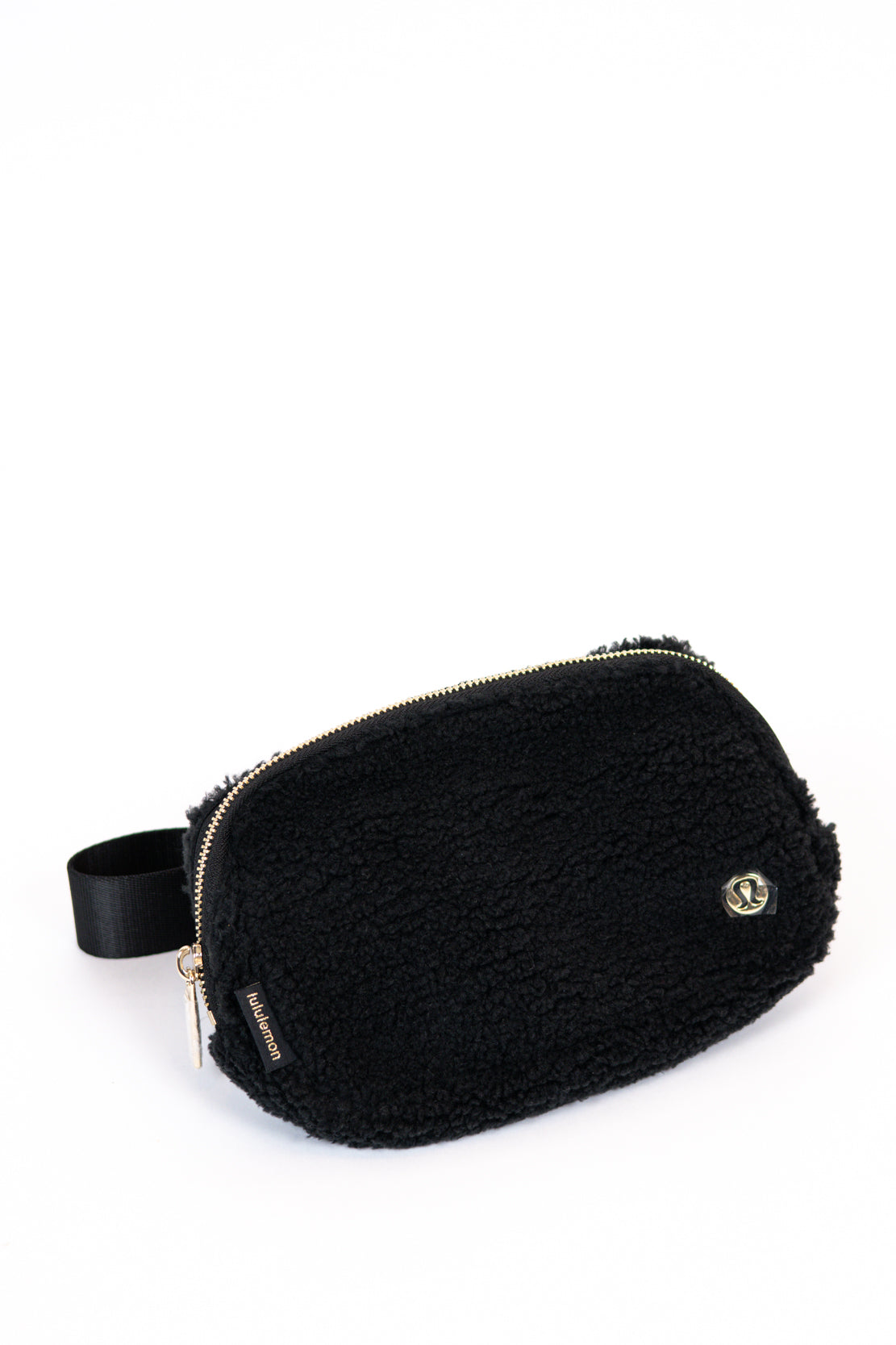 Everywhere Belt Bag Fleece | Black/Gold