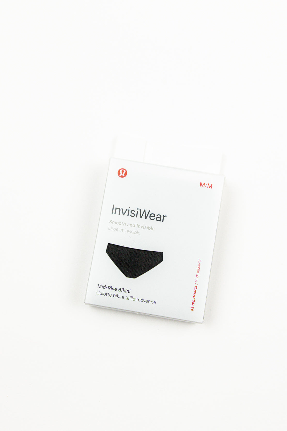 InvisiWear Mid Rise Bikini Underwear | Black