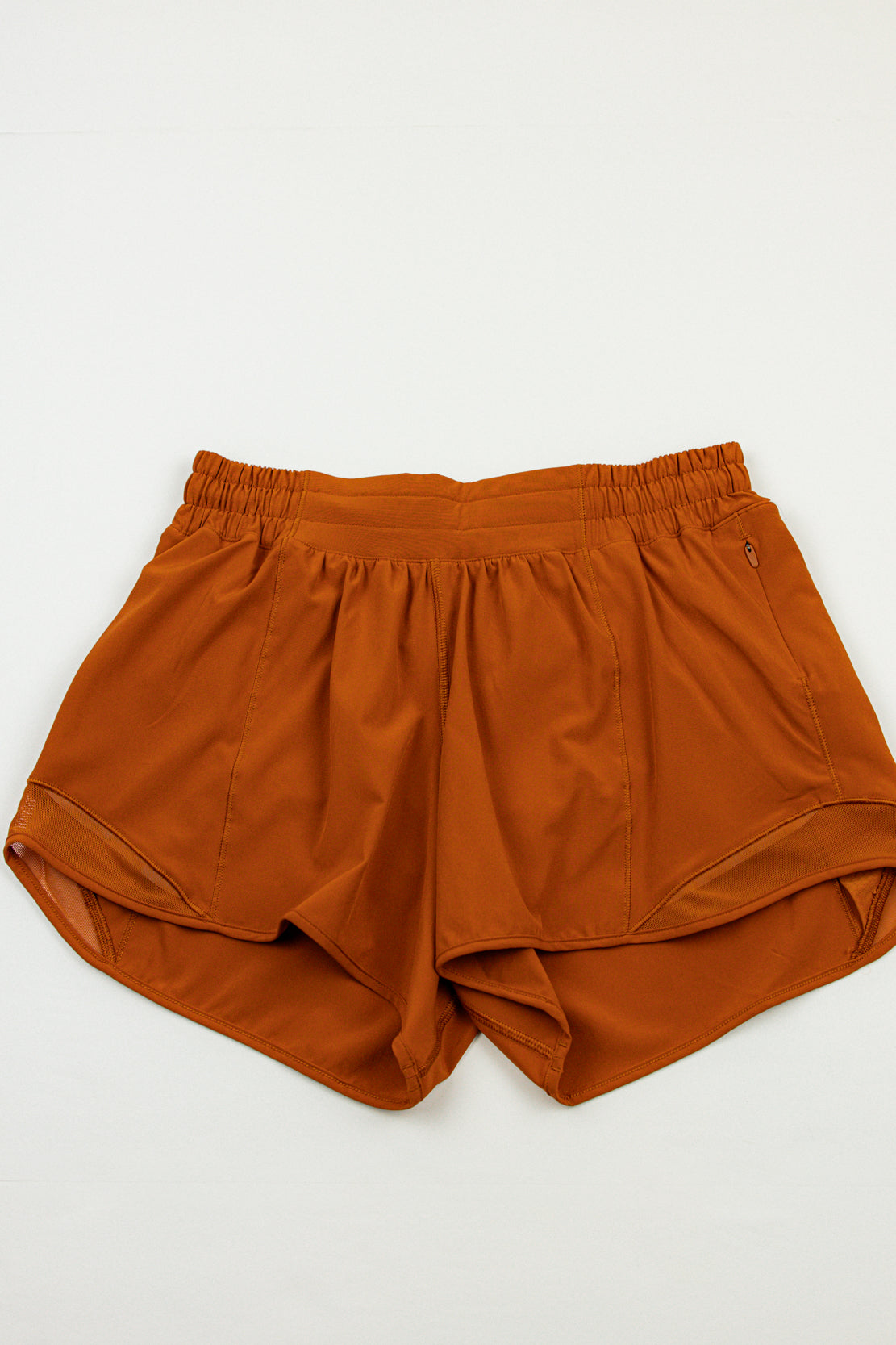 Hotty Hot Short 4" *Lined | Burnt Orange