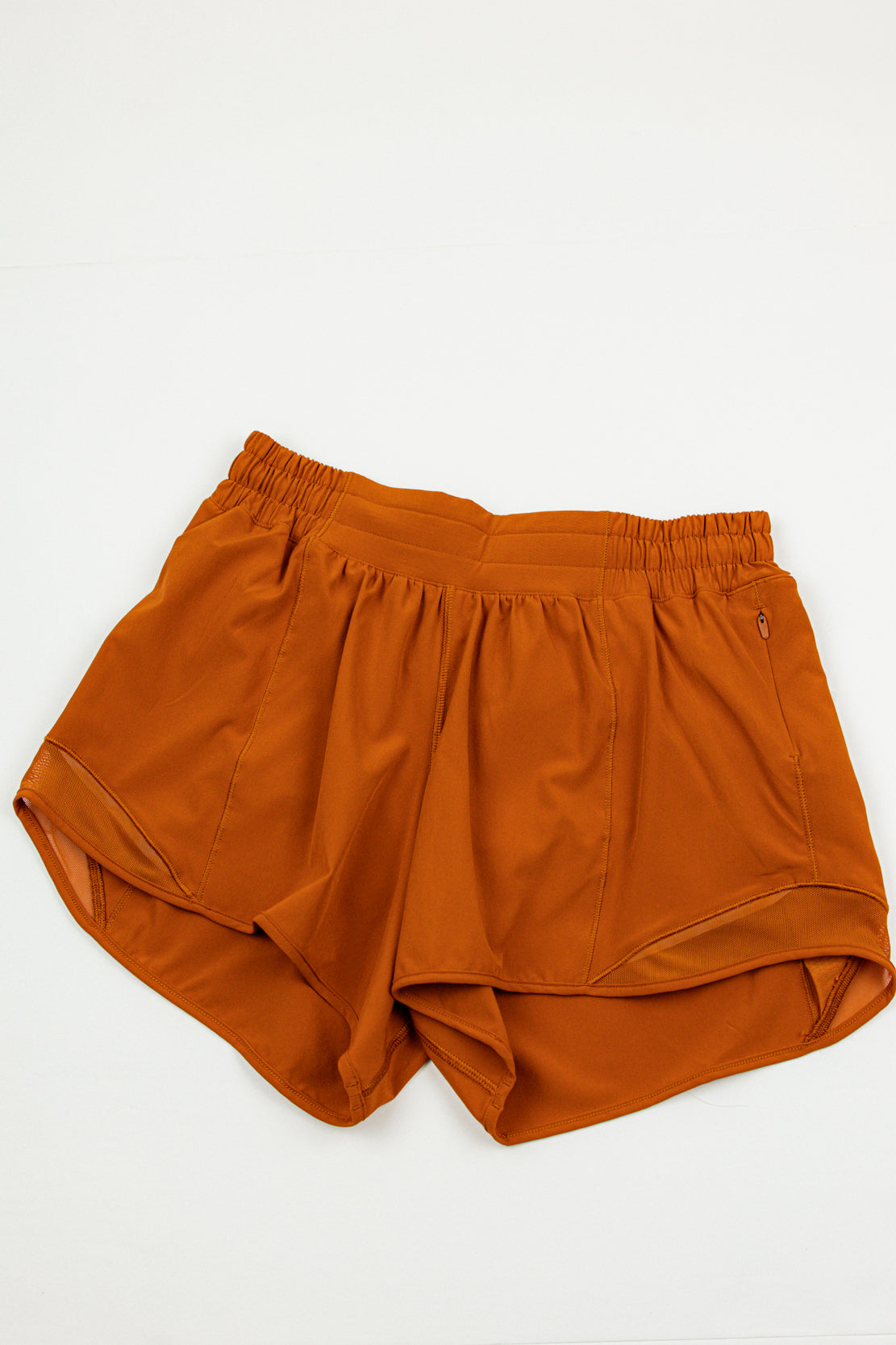 Hotty Hot Short 4" *Lined | Burnt Orange