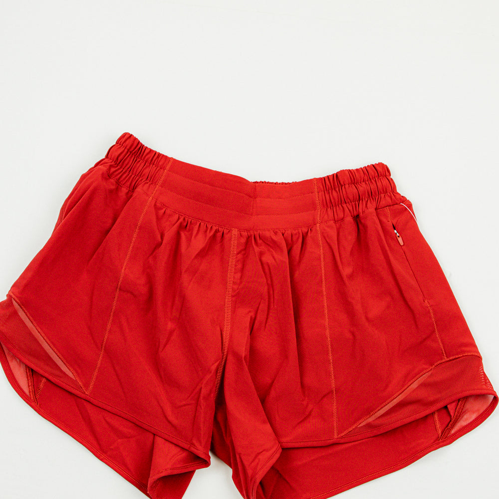 Hotty Hot Short 4" *Lined | Dark Red