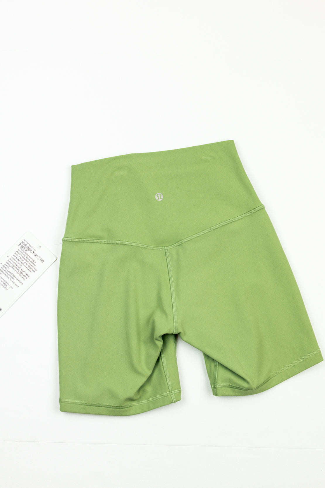 lululemon Align™ High Rise Short 6"* double lined | Edamame Green