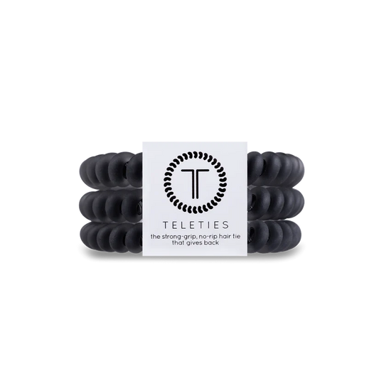 Teleties Small | Matte Black