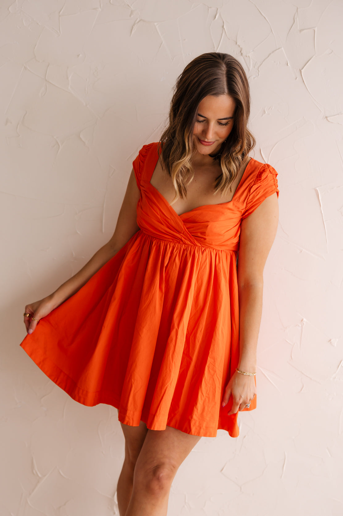 Sunbeam Mini Dress | Mandarin Red The Vault Clothing Co. Sunbeam Mini Dress | Mandarin Red The Vault Clothing Co.