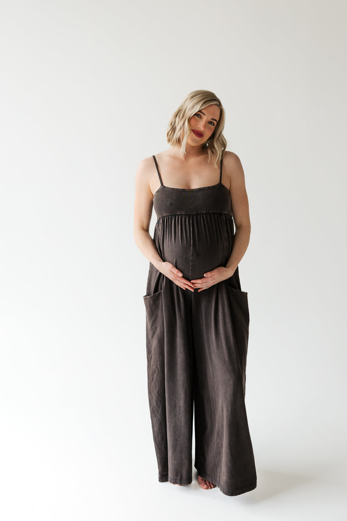 Hot Shot Strappy Onesie | Black