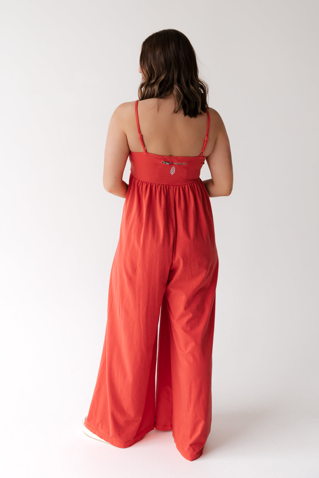 Hot Shot Strappy Onesie | Grapefruit