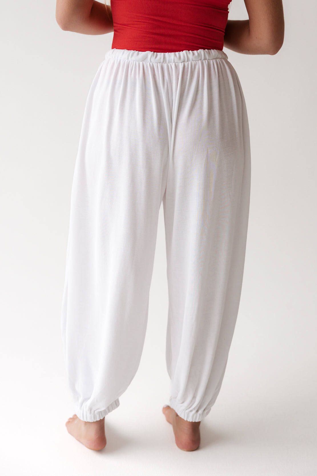 Momentum Balloon Pants | White