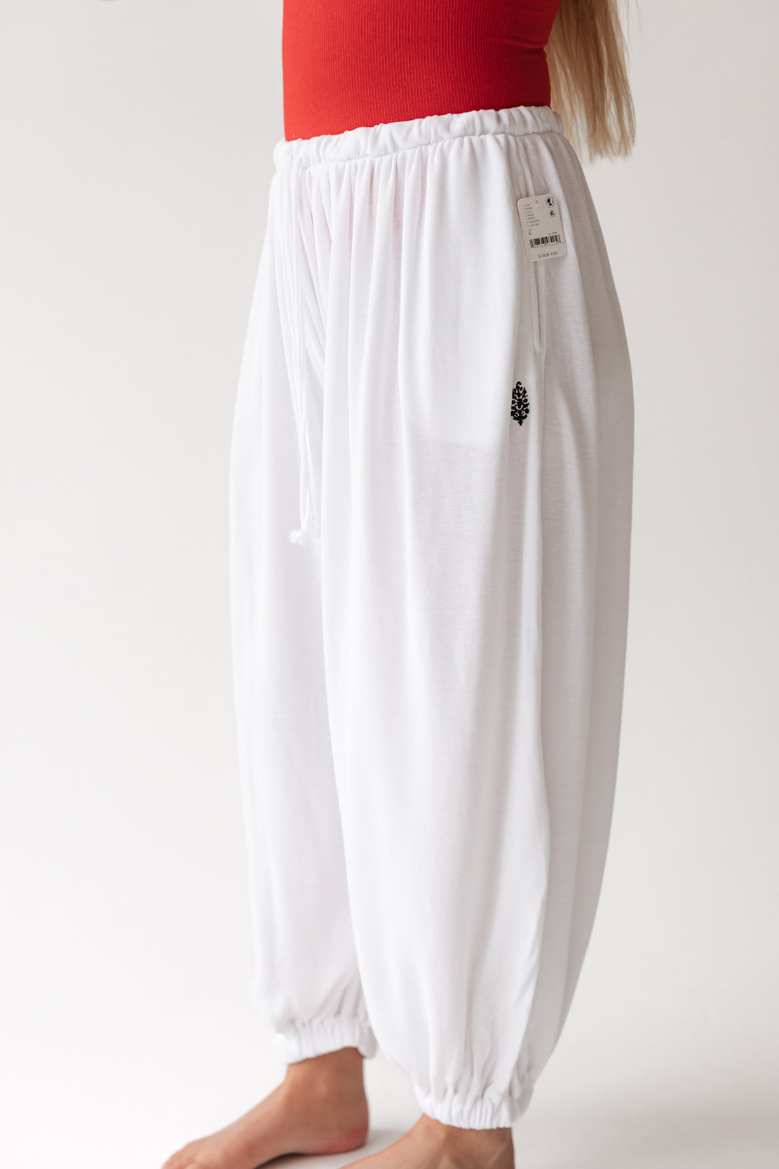 Momentum Balloon Pants | White