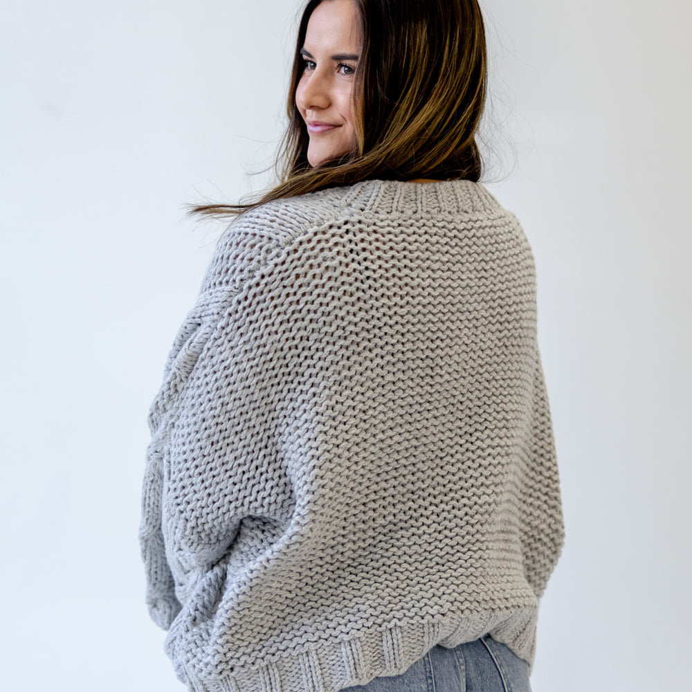 
                      
                        Whitney Chunky Sweater | Heather Gray
                      
                    