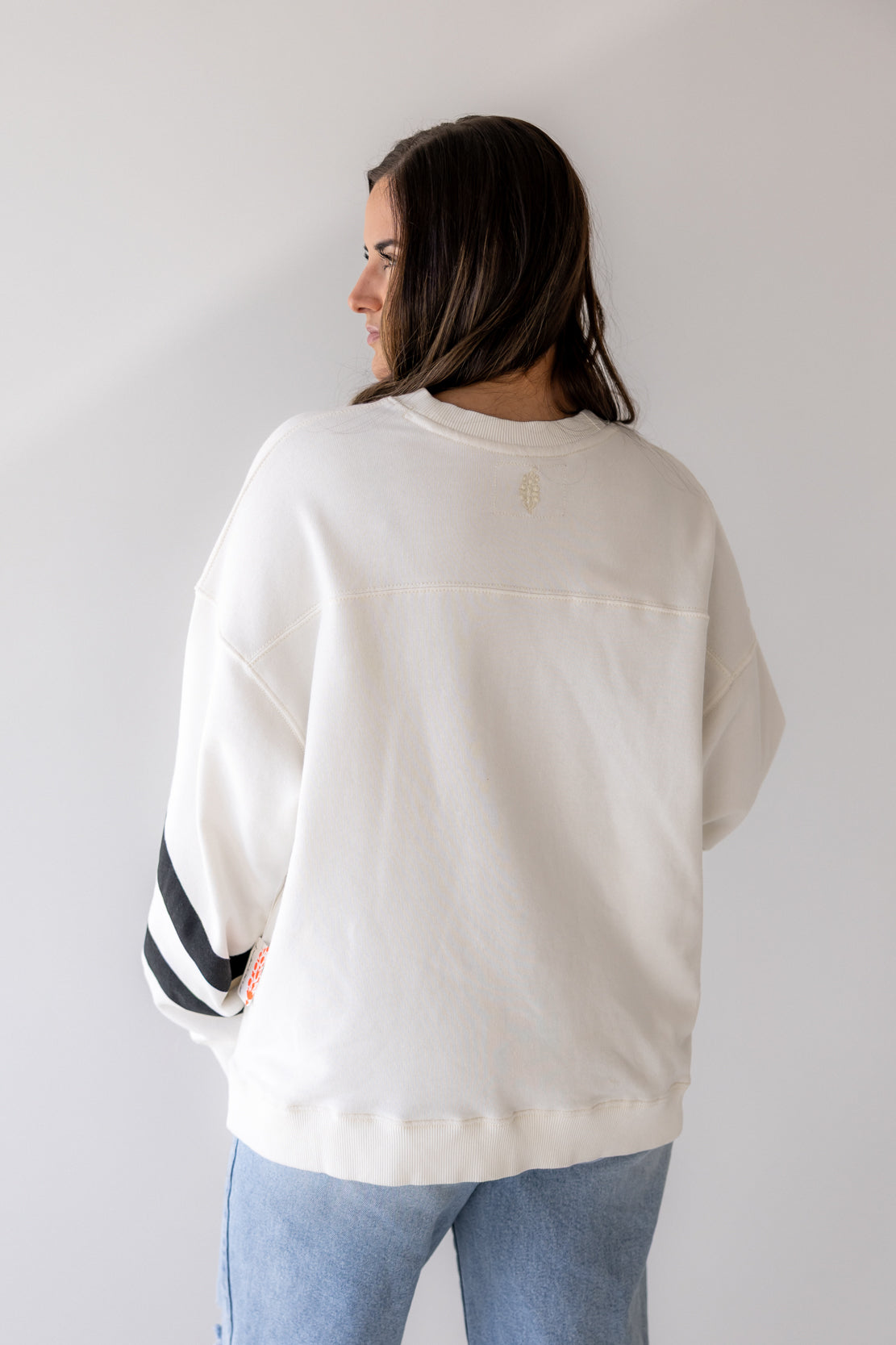 All Star Pullover Logo | Ivory/Black Combo
